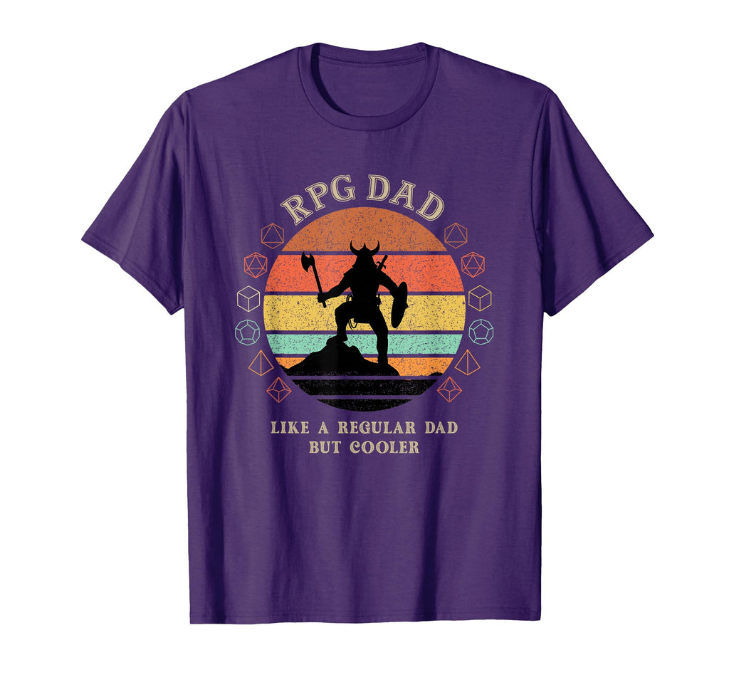 Rpg Dad Like Regular Dad But Cooler T-Shirt - Streetwear Style for Adults - T-Shirt, Sweatshirt, Hoodie