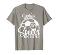 Senior Soccer Big Sister 2024 Class T-Shirt - Custom Art Print Men Women - T-Shirt, Sweatshirt, Hoodie