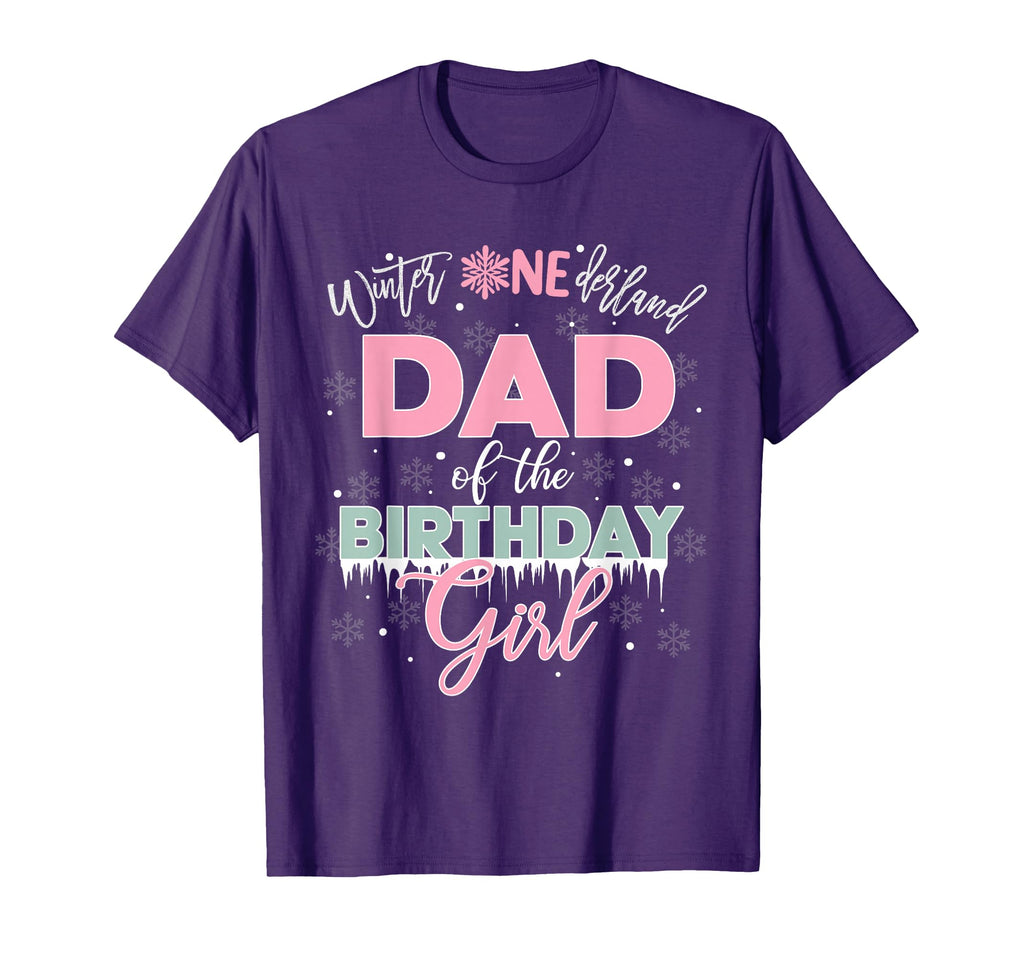 Dad Birthday Winter Onederland Family T-Shirt - Unique Graphic for Adults - T-Shirt, Sweatshirt, Hoodie