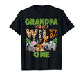 1St Birthday Zoo Safari Jungle Grandpa T-Shirt - Unique Graphic Men Women - T-Shirt, Sweatshirt, Hoodie