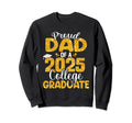 Proud Dad 2025 College Graduate Sweatshirt - Custom Art Print for Adults - T-Shirt, Sweatshirt, Hoodie
