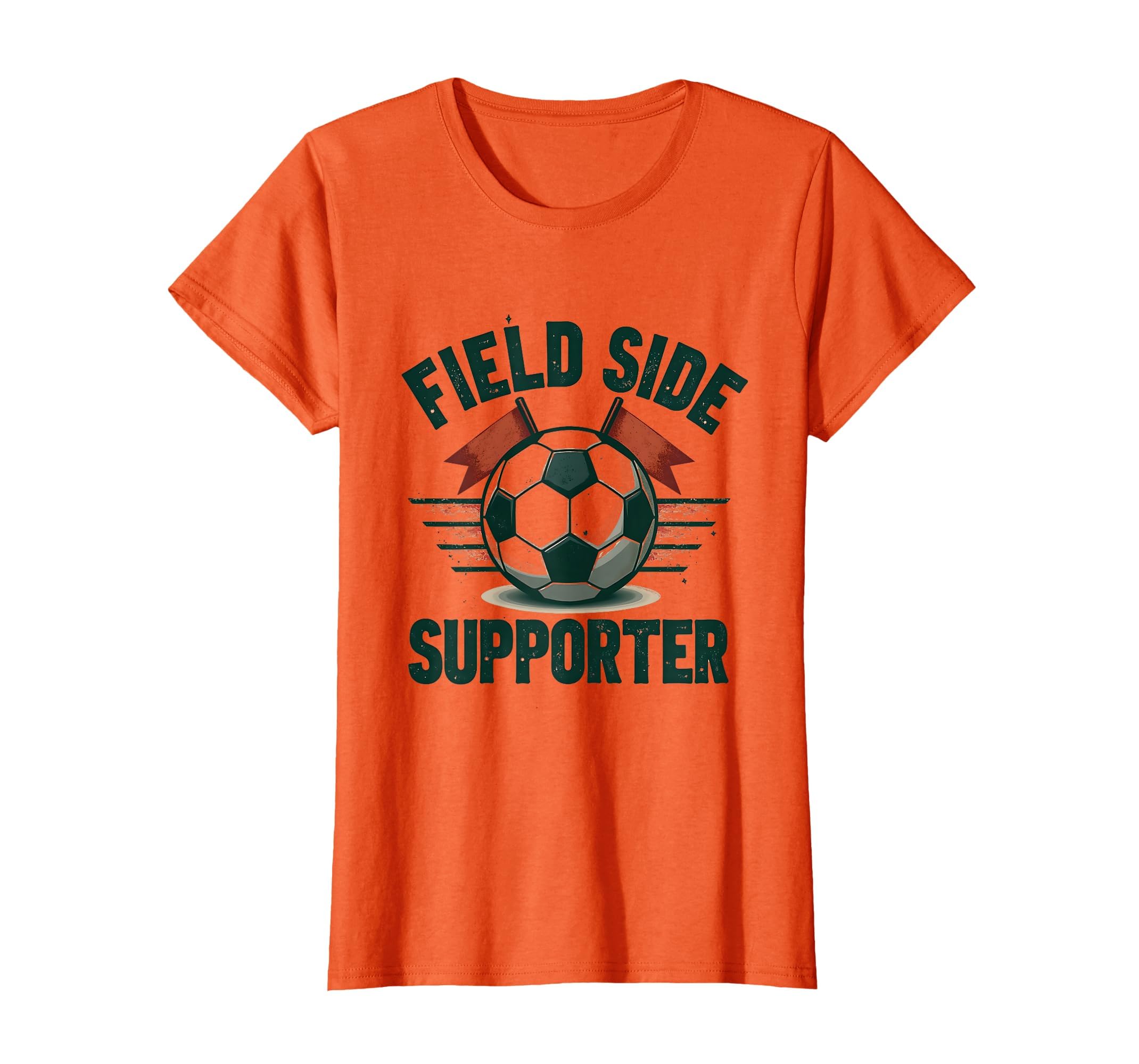 Field Side Supporter Soccer Mom T-Shirt - Novelty Apparel for Adults - T-Shirt, Sweatshirt, Hoodie