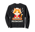 Musician Cat Meowzart Music Cats Sweatshirt - Aesthetic Graphic Men Women - T-Shirt, Sweatshirt, Hoodie
