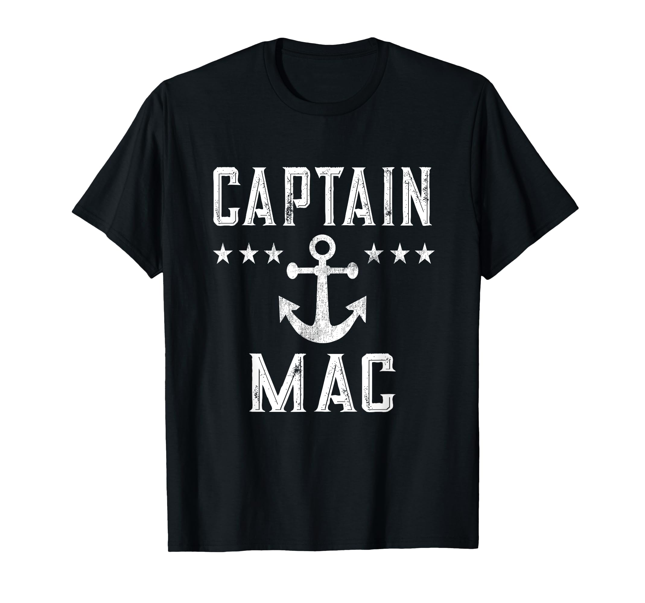 Captain Mac Personalized Lake Boating T-Shirt - Novelty Apparel for Adults - T-Shirt, Sweatshirt, Hoodie