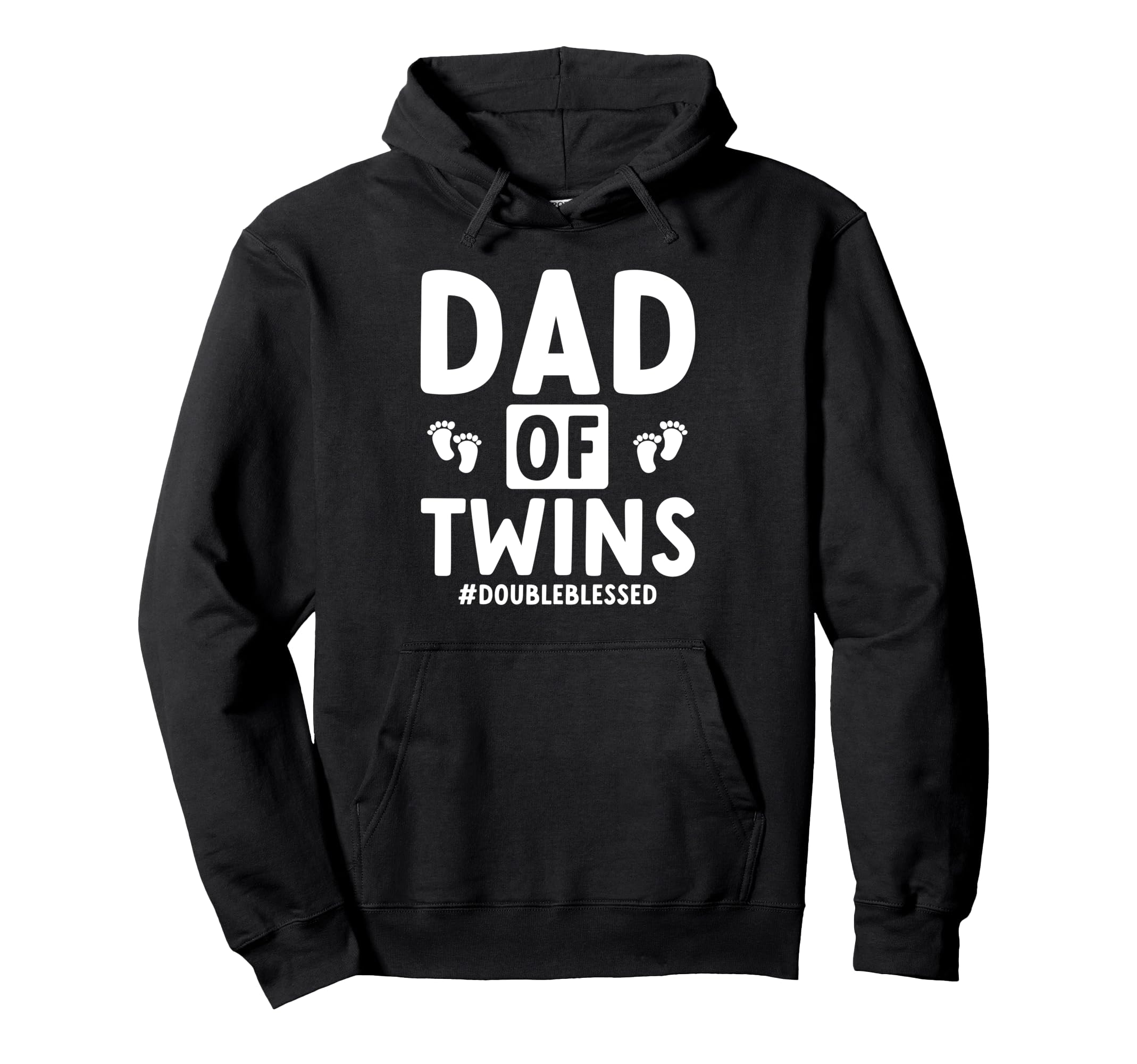Funny Dad Twins Double Blessed Twin Hoodie - Streetwear Style for Adults - T-Shirt, Sweatshirt, Hoodie