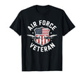 Air Force Veteran Us American T-Shirt - Casual Everyday Wear Men Women - T-Shirt, Sweatshirt, Hoodie