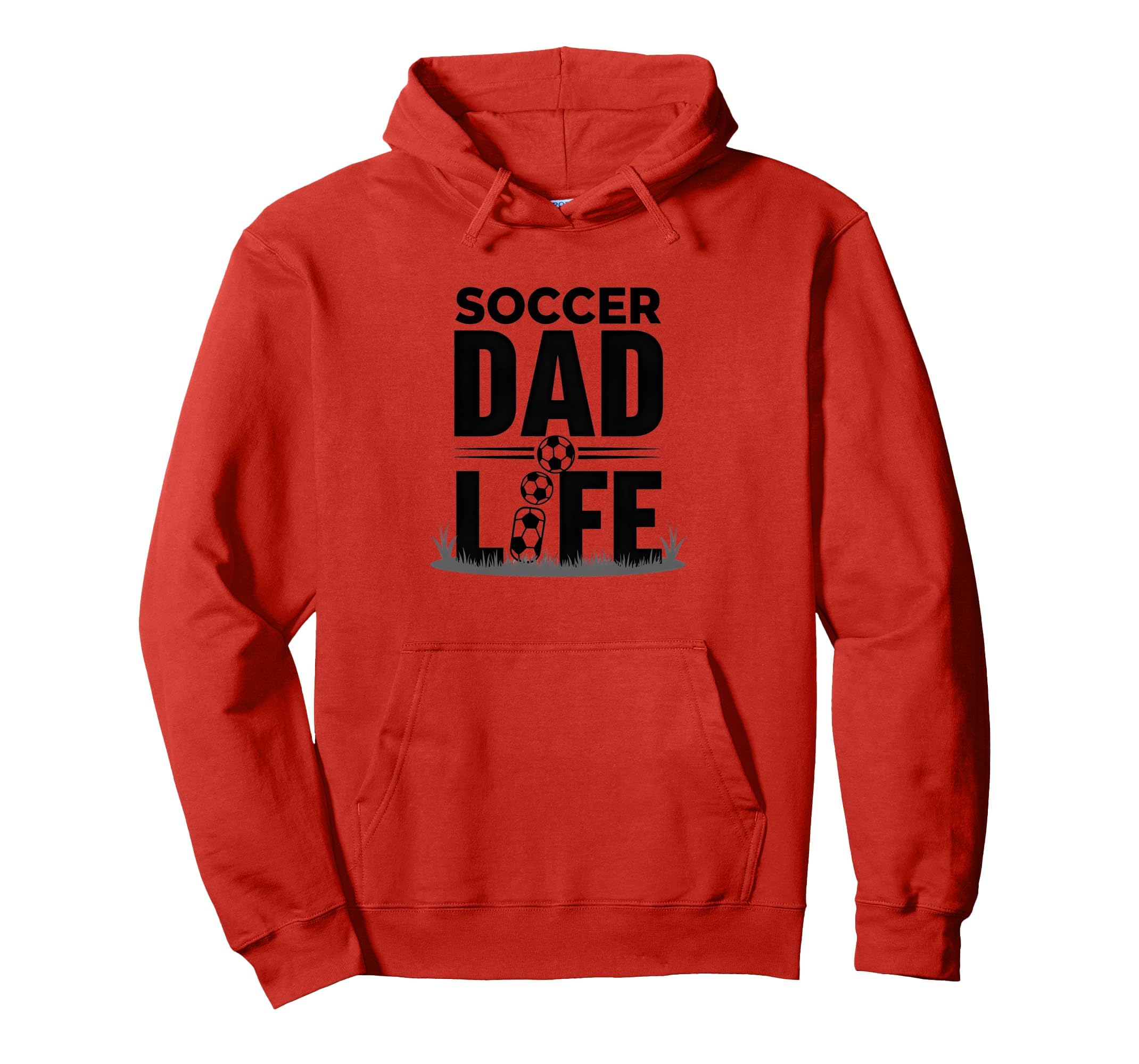 Soccer Dad Life Proud Sideline Hoodie - Fun Novelty Design Men Women - T-Shirt, Sweatshirt, Hoodie