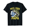 Reel Papa Fishing Fathers Day Papa Daddy T-Shirt - Trendy Graphic Unisex - T-Shirt, Sweatshirt, Hoodie