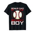 Bonus Dad Birthday Baseball Theme T-Shirt - Fun Novelty Design Unisex - T-Shirt, Sweatshirt, Hoodie