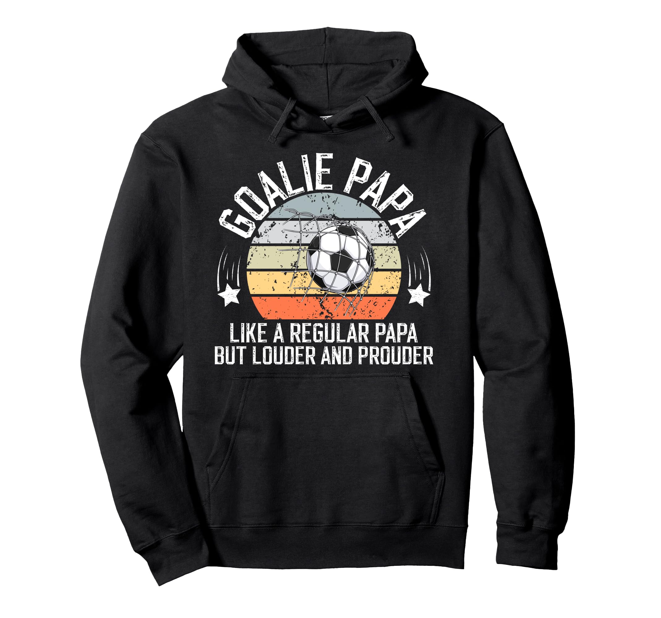 Soccer Goalie Papa Definition Soccer Hoodie - Unique Graphic for Adults - T-Shirt, Sweatshirt, Hoodie