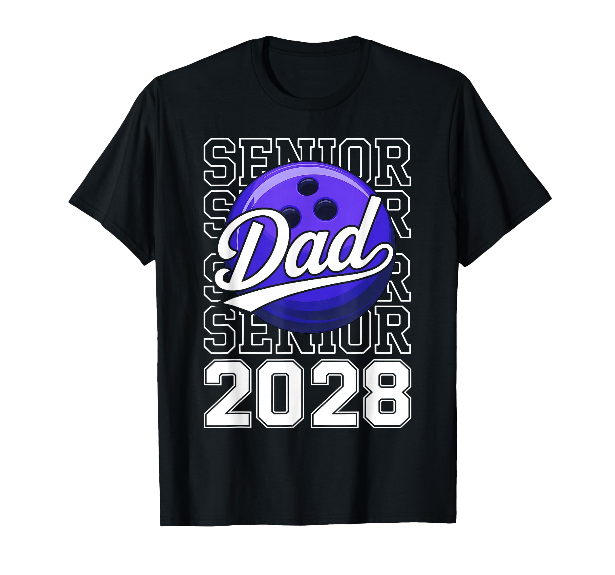 Proud Dad 2028 Senior Graduate T-Shirt - Minimalist Print for Adults - T-Shirt, Sweatshirt, Hoodie