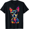 Rat Terrier Lovers Design Pop Art Funny Dog - Adult & Kids T-Shirts, Sweatshirts & Hoodies apparel design preview 1