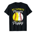 Funny My Favorite Baseball Softball T-Shirt - Custom Art Print for Adults - T-Shirt, Sweatshirt, Hoodie