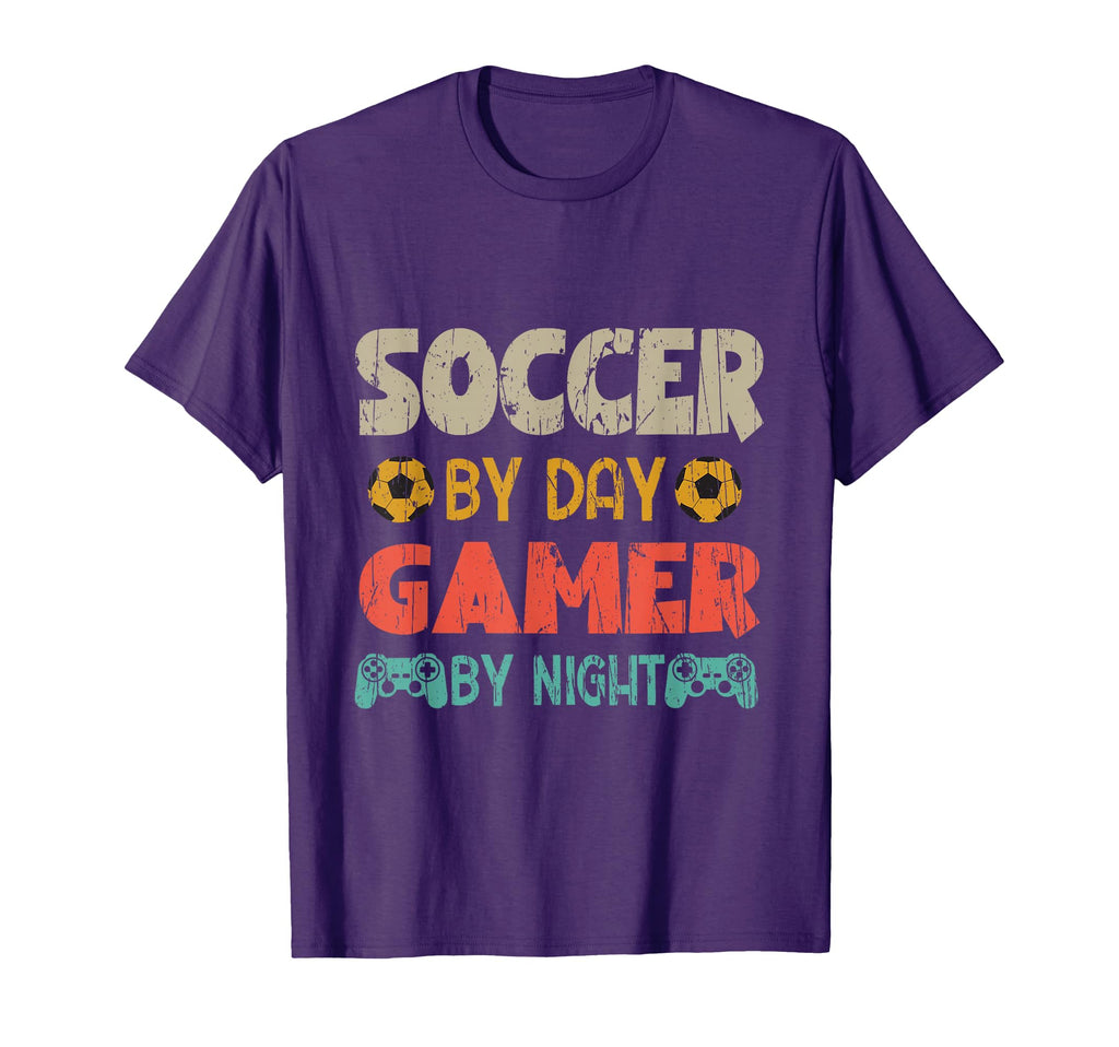 Funny Soccer Day Gamer Night Gamer T-Shirt - Trendy Graphic for Adults - T-Shirt, Sweatshirt, Hoodie