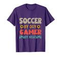 Funny Soccer Day Gamer Night Gamer T-Shirt - Trendy Graphic for Adults - T-Shirt, Sweatshirt, Hoodie