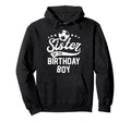 Sister Birthday Matching Family Hoodie - Minimalist Print for Adults - T-Shirt, Sweatshirt, Hoodie