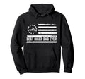 Biker Motorcycle Us American Flag Hoodie - Custom Art Print for Adults - T-Shirt, Sweatshirt, Hoodie