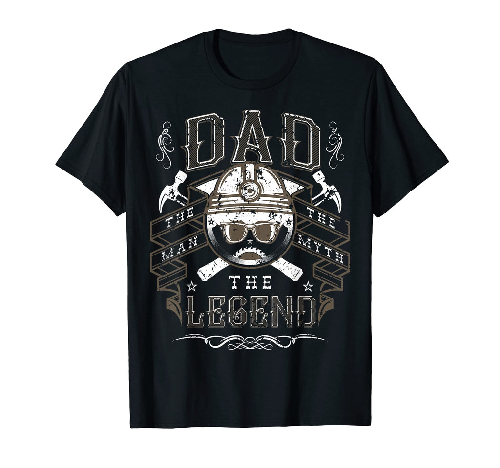 Mens Fathers Day Carpenters Dad T-Shirt - Casual Everyday Wear Men Women - T-Shirt, Sweatshirt, Hoodie