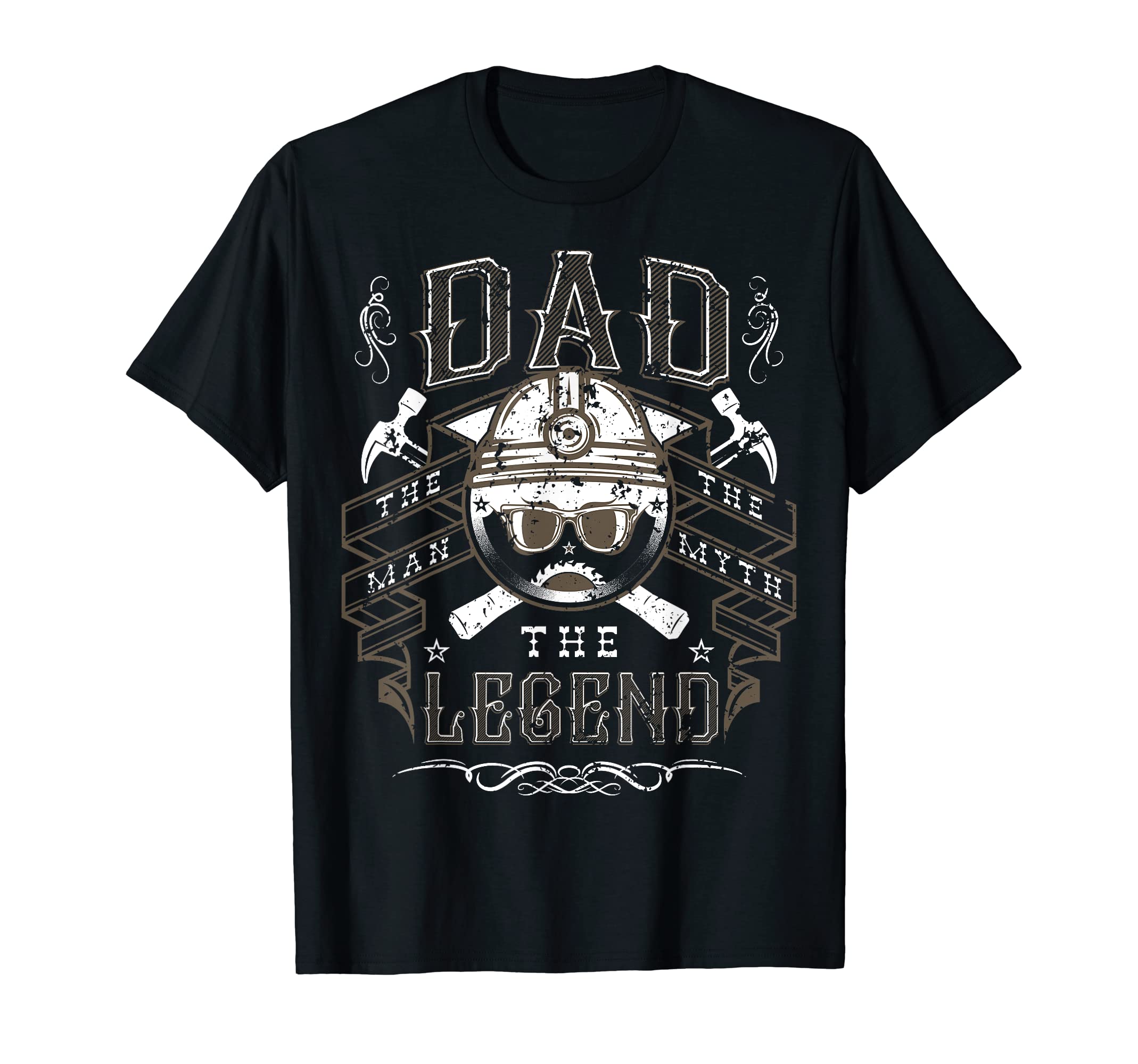 Mens Fathers Day Carpenters Dad T-Shirt - Casual Everyday Wear Men Women - T-Shirt, Sweatshirt, Hoodie