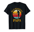 Best Baseball Papa Baseball Dad Player T-Shirt - Unique Graphic Unisex - T-Shirt, Sweatshirt, Hoodie