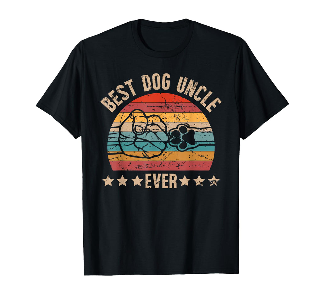 Best Dog Uncle Ever Dog Lover Uncle Dog T-Shirt - Graphic Print Men Women - T-Shirt, Sweatshirt, Hoodie
