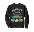 Worlds Coolest Husband Sweatshirt - Casual Everyday Wear for Adults - T-Shirt, Sweatshirt, Hoodie