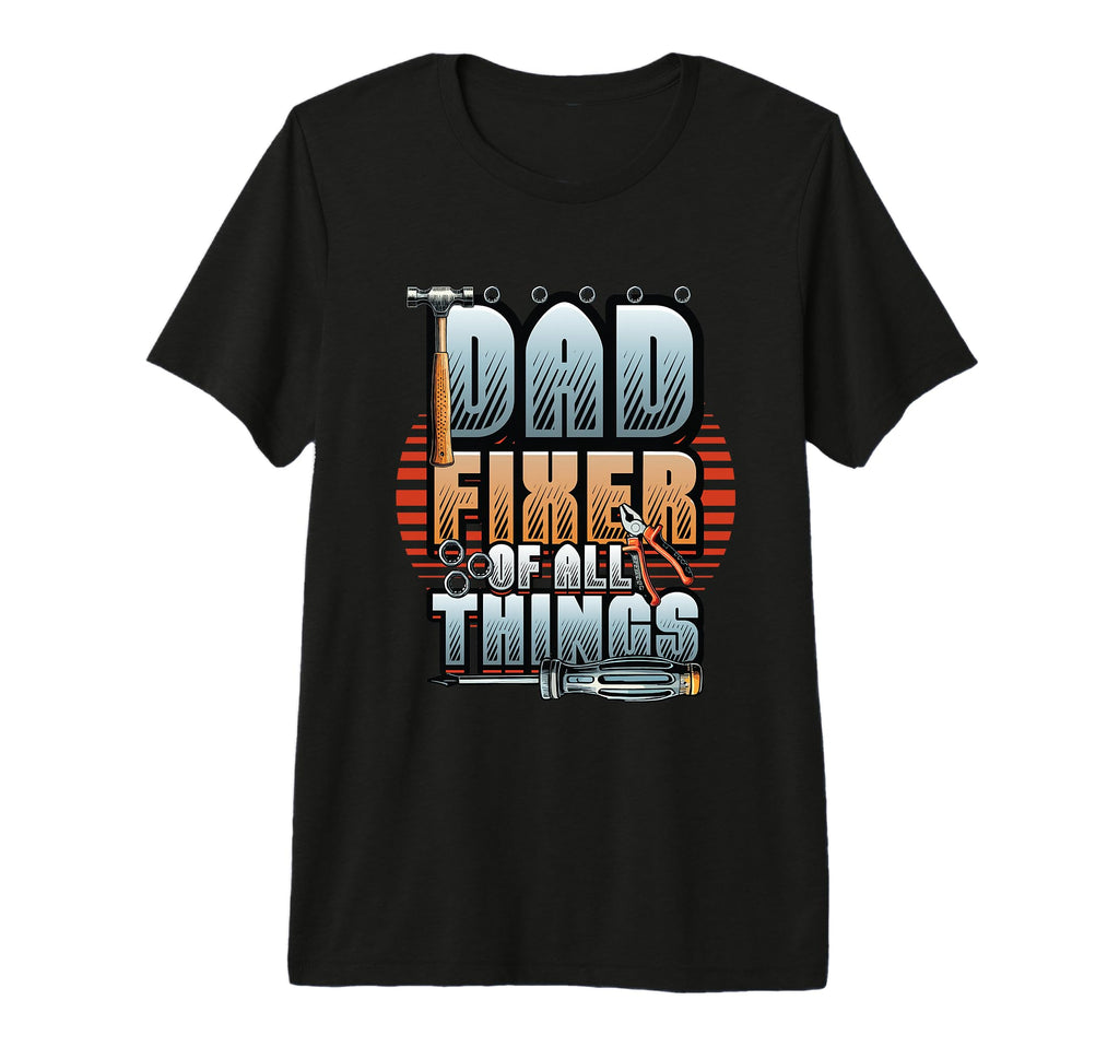 Mens Fixer All Things Handyman T-Shirt - Fun Novelty Design for Adults - T-Shirt, Sweatshirt, Hoodie