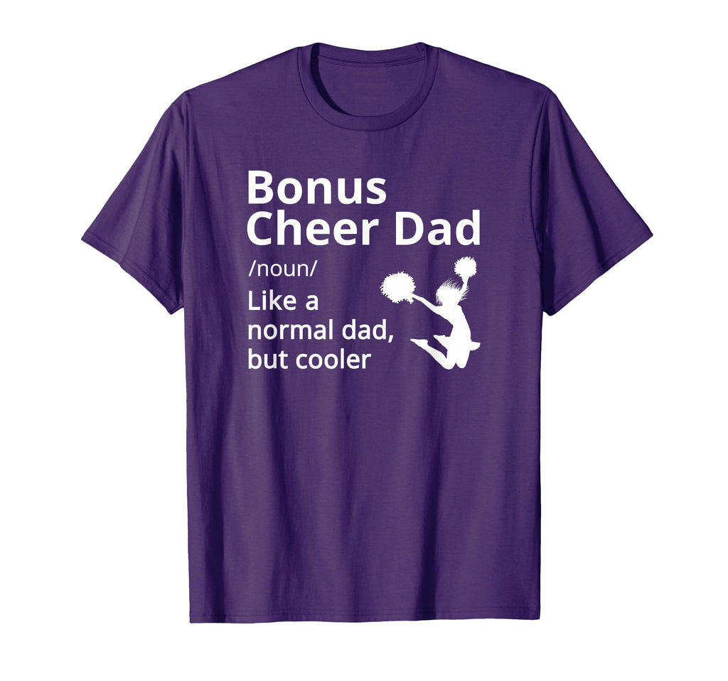 Bonus Cheer Dad Definition Cheerleader T-Shirt - Unique Graphic for Adults - T-Shirt, Sweatshirt, Hoodie