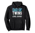 Dad Twins Level Expert Twin Dad Hoodie - Trendy Graphic Men Women - T-Shirt, Sweatshirt, Hoodie