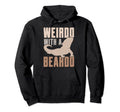 Weirdo Beardo Bearded Dragon Lizard Hoodie - Minimalist Print Men Women - T-Shirt, Sweatshirt, Hoodie