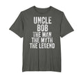 Uncle Bob Myth Legend Dad Distressed T-Shirt - Trendy Graphic for Adults - T-Shirt, Sweatshirt, Hoodie