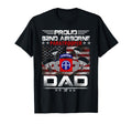 Proud 82Nd Airborne Paratrooper Dad Us T-Shirt - Unique Graphic Unisex - T-Shirt, Sweatshirt, Hoodie