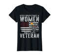 Never Underestimate Who Is Also Veteran T-Shirt - Minimalist Print Unisex - T-Shirt, Sweatshirt, Hoodie