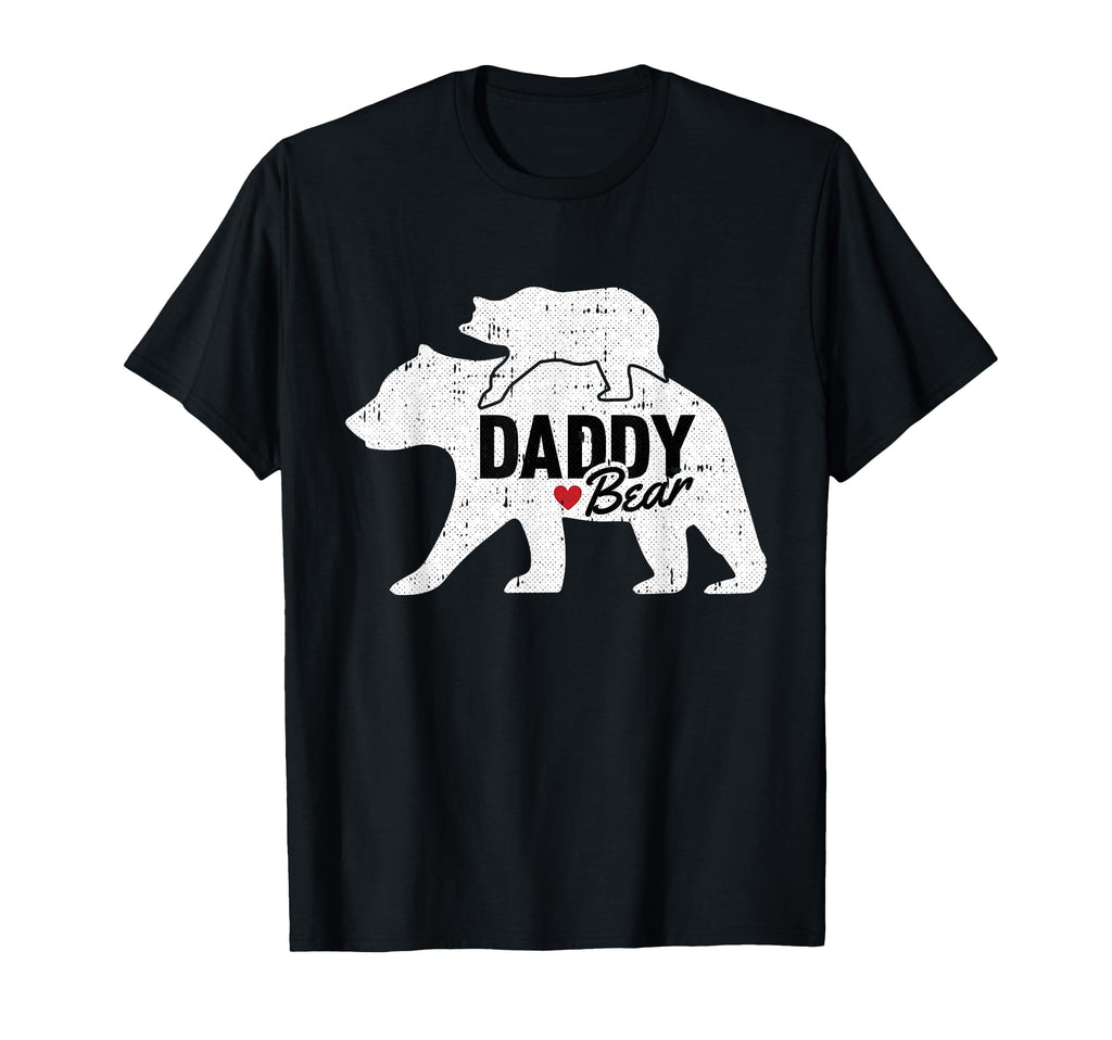 Daddy Bear Fathers Day Cub Papa Dad T-Shirt - Minimalist Print for Adults - T-Shirt, Sweatshirt, Hoodie