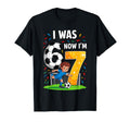 Birthday I Was 6 Now Im 7 Six Seven T-Shirt - Minimalist Print Men Women - T-Shirt, Sweatshirt, Hoodie