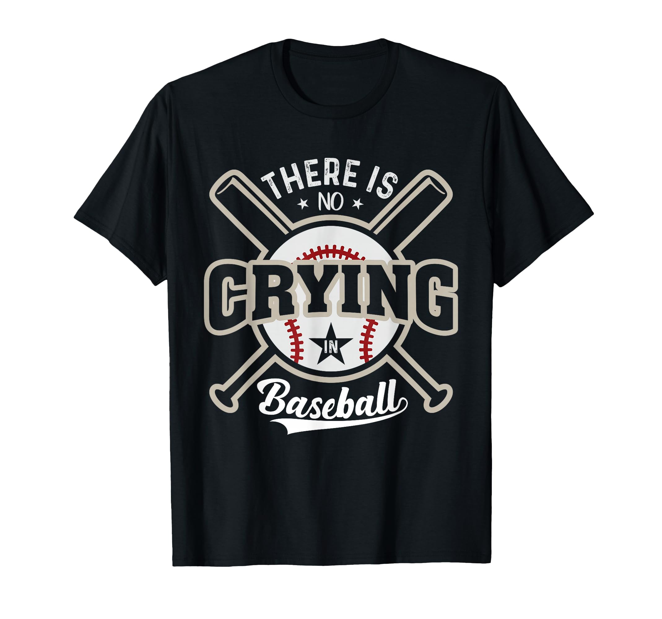 Funny There Is No Crying Baseball Hoodie - Casual Everyday Wear Unisex - T-Shirt, Sweatshirt, Hoodie