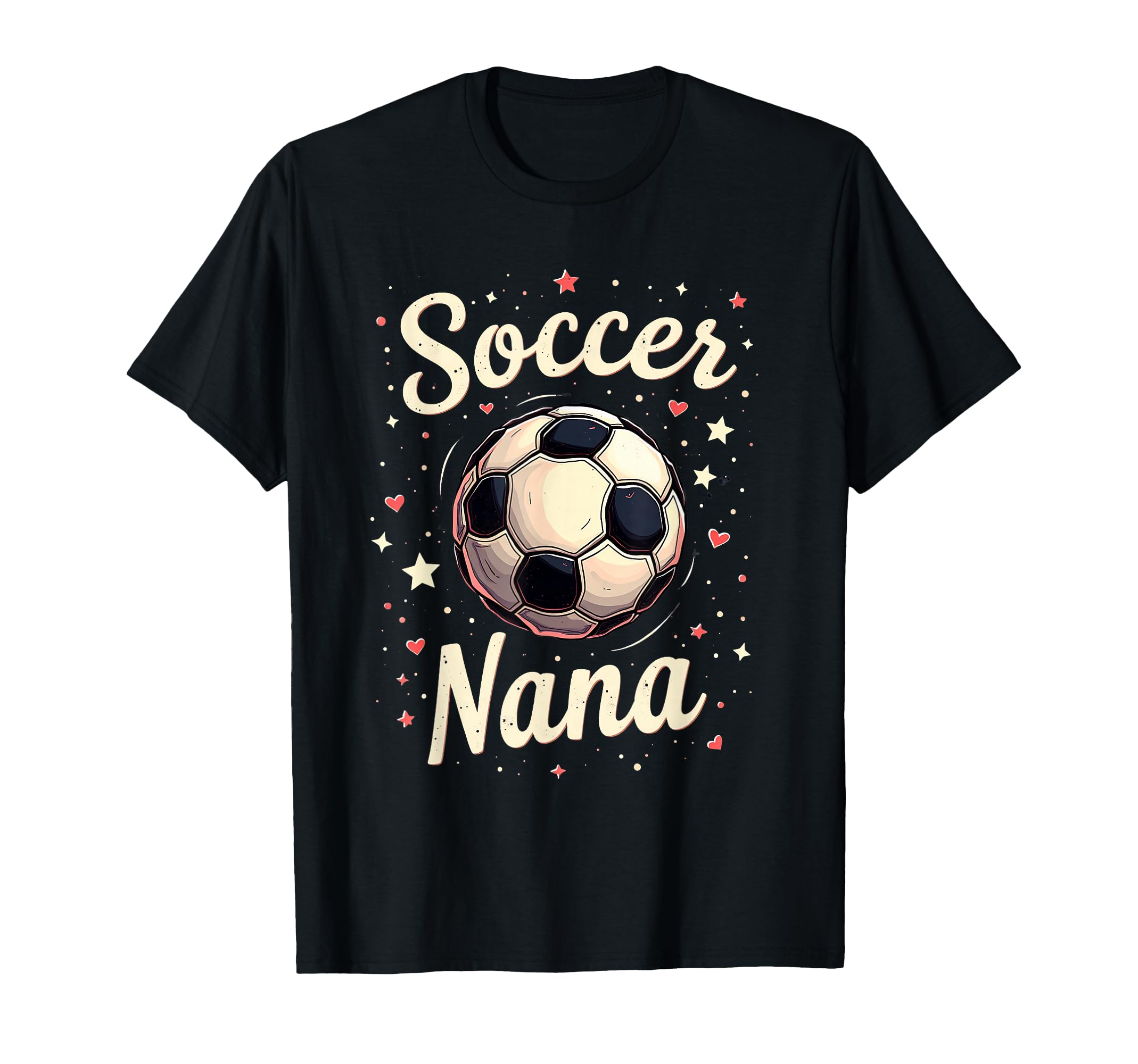 Proud Soccer Nana Funny Grandma T-Shirt - Custom Art Print for Adults - T-Shirt, Sweatshirt, Hoodie