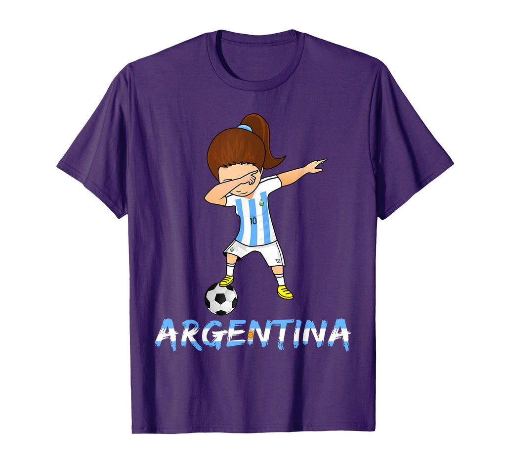 Dabbing Argentina Soccer 2018 Football T-Shirt - Minimalist Print Unisex - T-Shirt, Sweatshirt, Hoodie