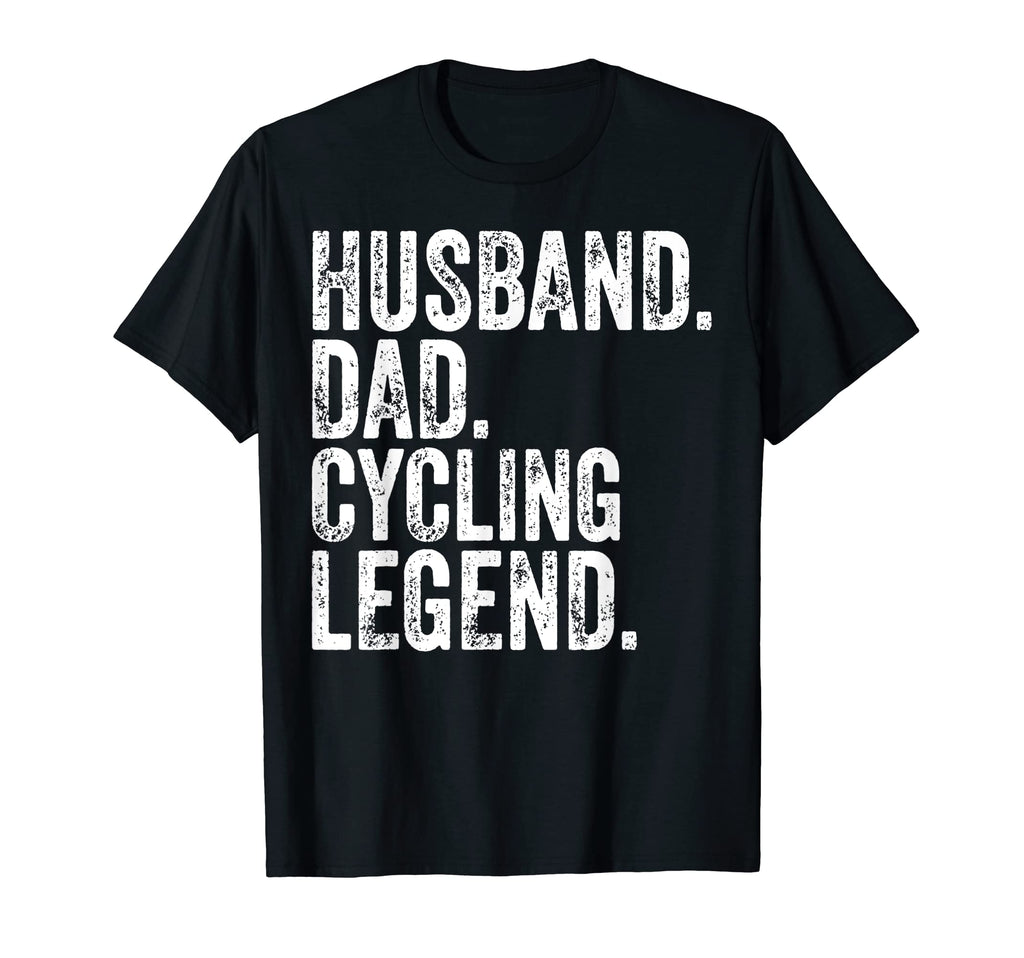 Mens Husband Dad Cycling Legend Funny T-Shirt - Novelty Apparel Unisex - T-Shirt, Sweatshirt, Hoodie