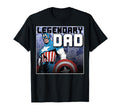 Marvel Comics Fathers Day Captain T-Shirt - Aesthetic Graphic Men Women - T-Shirt, Sweatshirt, Hoodie