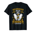 Mens Barbershop Barber Husband Dad Barber T-Shirt - Unique Graphic Unisex - T-Shirt, Sweatshirt, Hoodie