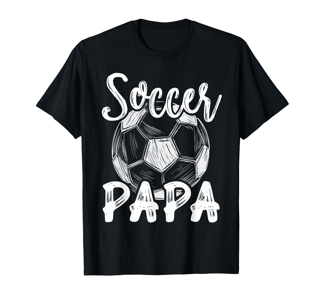 Soccer Papa Family Matching Team T-Shirt - Aesthetic Graphic for Adults - T-Shirt, Sweatshirt, Hoodie