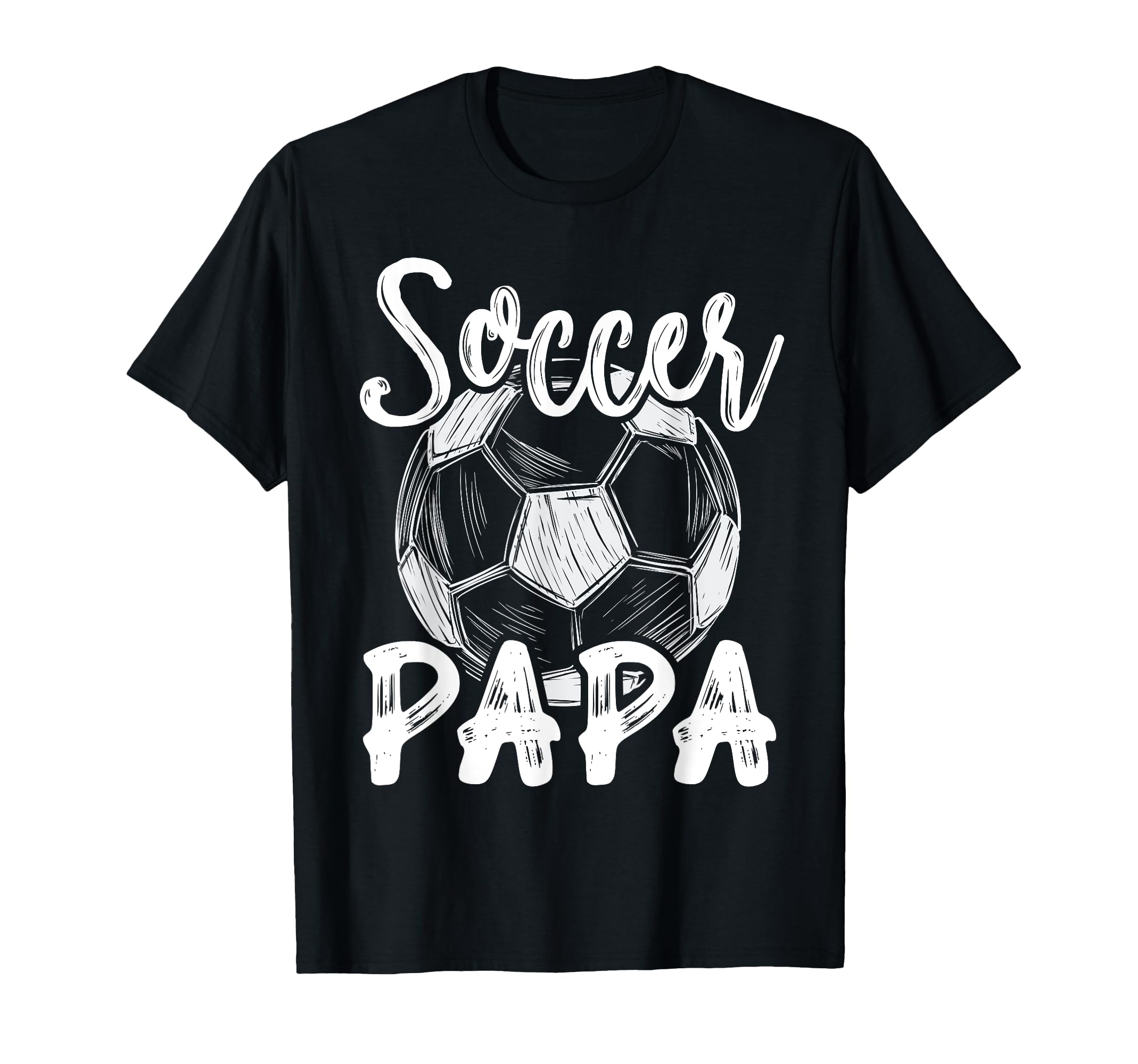 Soccer Papa Family Matching Team T-Shirt - Aesthetic Graphic for Adults - T-Shirt, Sweatshirt, Hoodie