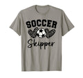 Soccer Skipper Matching Family T-Shirt - Fun Novelty Design Men Women - T-Shirt, Sweatshirt, Hoodie