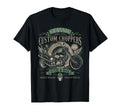 Biker Dad Grunge Fathers Day Chopper T-Shirt - Aesthetic Graphic Unisex - T-Shirt, Sweatshirt, Hoodie