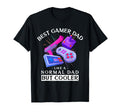 Best Gamer Dad Like Normal Dad But T-Shirt - Custom Art Print for Adults - T-Shirt, Sweatshirt, Hoodie