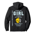 Funny Proud Softball Dad Stole My Heart Hoodie - Unique Graphic Unisex - T-Shirt, Sweatshirt, Hoodie