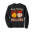 Baseball Softball Mom Grandma Busy Sweatshirt - Trendy Graphic Men Women - T-Shirt, Sweatshirt, Hoodie