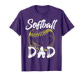 Softball Dad Him Family Matching Players T-Shirt - Streetwear Style Unisex - T-Shirt, Sweatshirt, Hoodie