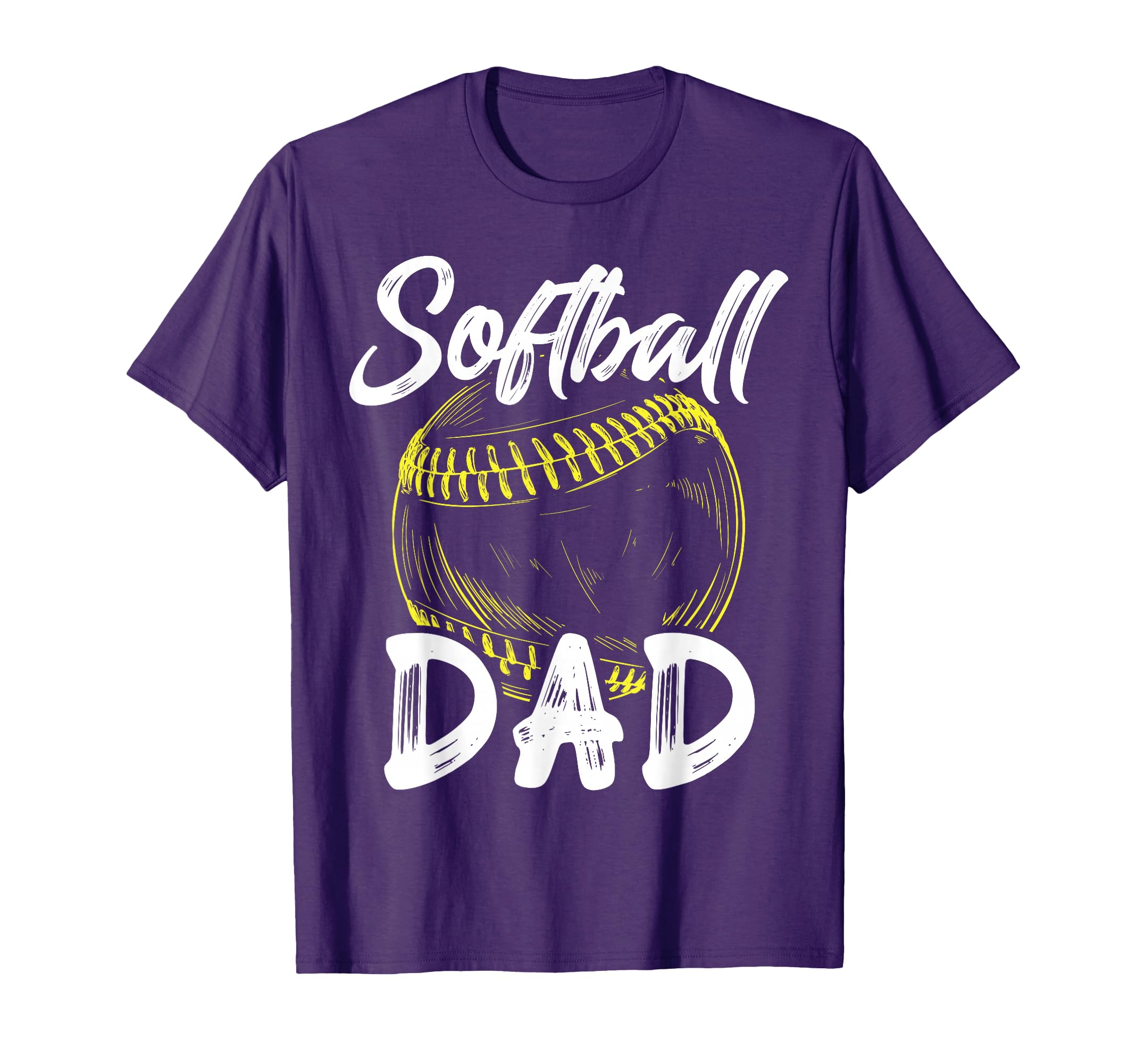 Softball Dad Him Family Matching Players T-Shirt - Streetwear Style Unisex - T-Shirt, Sweatshirt, Hoodie